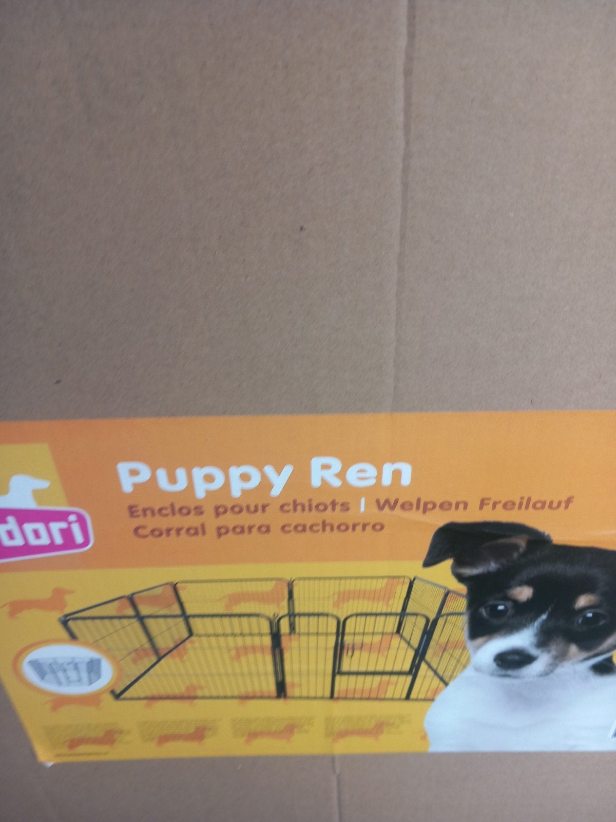 Adori puppy ren 76x81 cm nieuw!, Dieren en Toebehoren, Hondenhokken, Ophalen, Hondenkennel, 110 cm of meer, 65 tot 100 cm