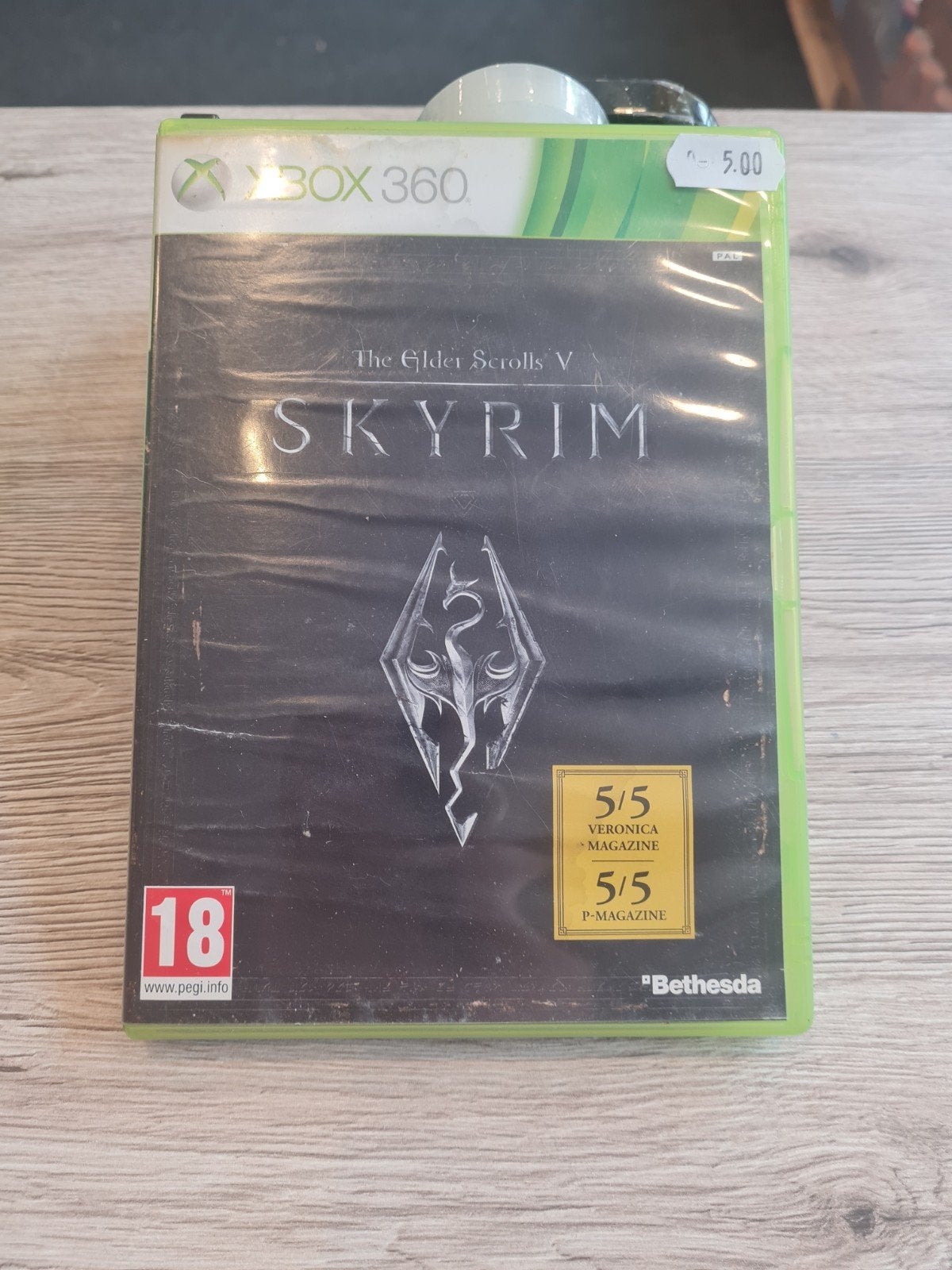 The Elder Scrolls V: Skyrim voor Xbox 360, 1370 Piccard Dr, Rockville, MD 20850, USA, Gebruikt, Vanaf 18 jaar, Support@bethsoft.com