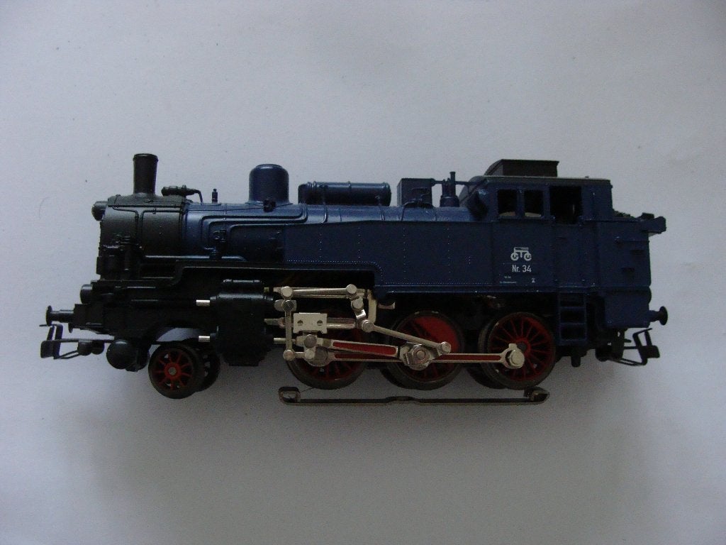 MARKLIN STOOMLOC BLOUW, Hobby en Vrije tijd, Ophalen of Verzenden, Wisselstroom, Locomotief, Märklin