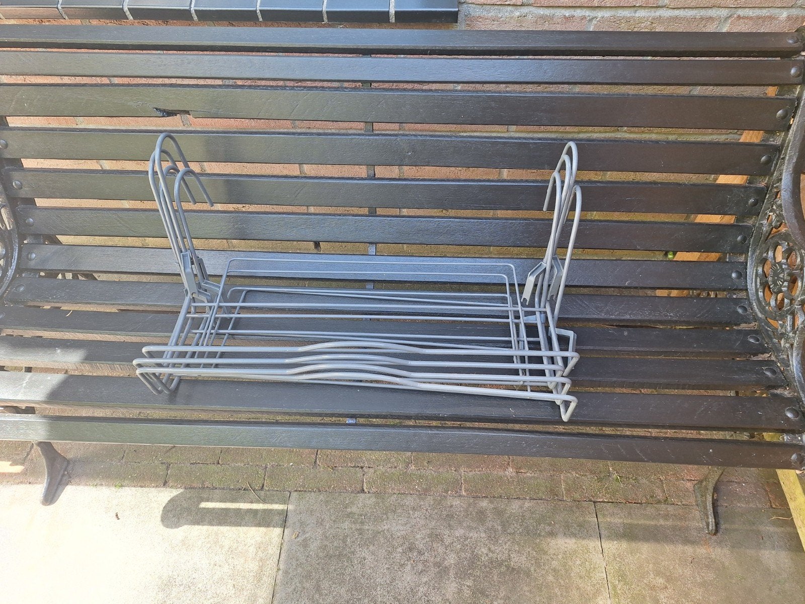 4 metalen rekken voor Ehlo balkonbakken 50 cm, Ophalen, Minder dan 30 cm, Balkon, Minder dan 60 cm