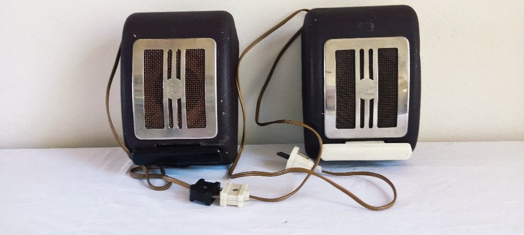 Electrofact N.V. Amsterdam werkende intercom 1940/50, Ophalen, Terugspreekfunctie, Gebruikt, Bedraad