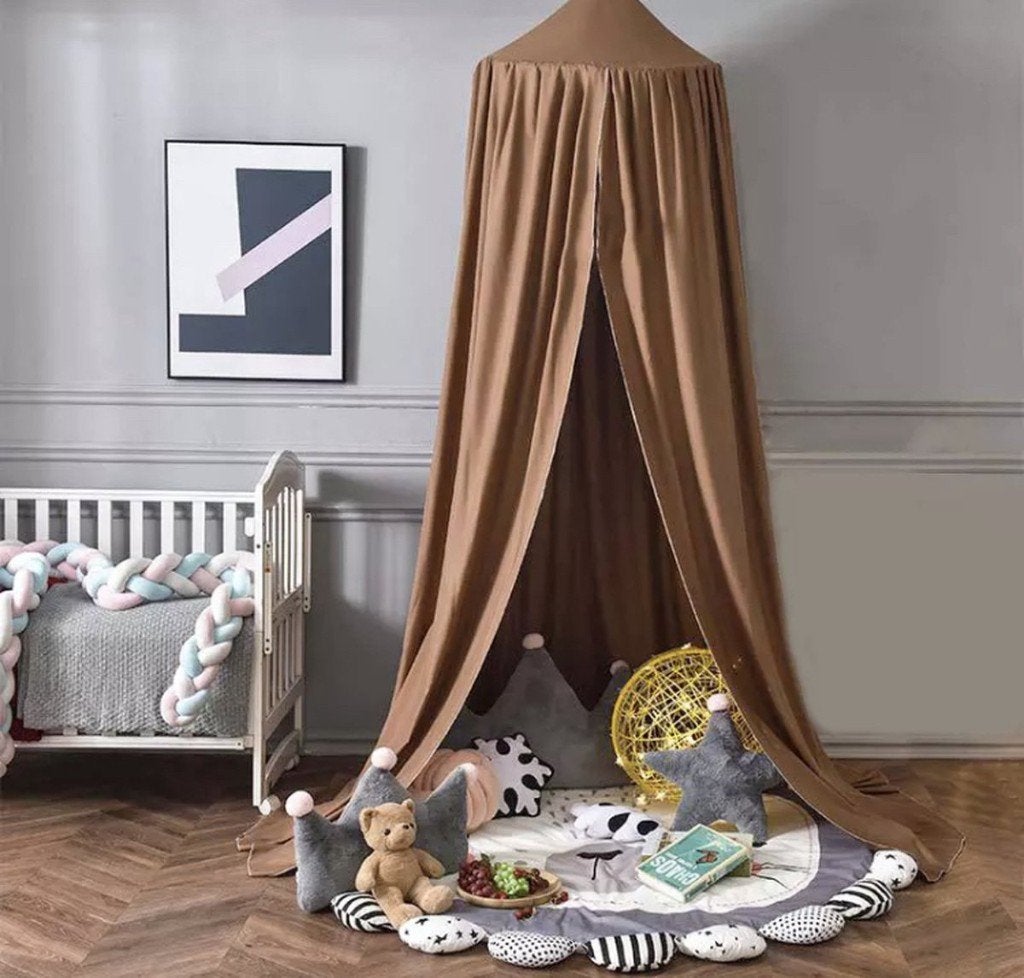 Il Bambini - grote polyester klamboe - hemeltje bruin, Kinderen en Baby's, Ilewap, Nieuw, Ophalen of Verzenden, Ilse@ilewap.nl