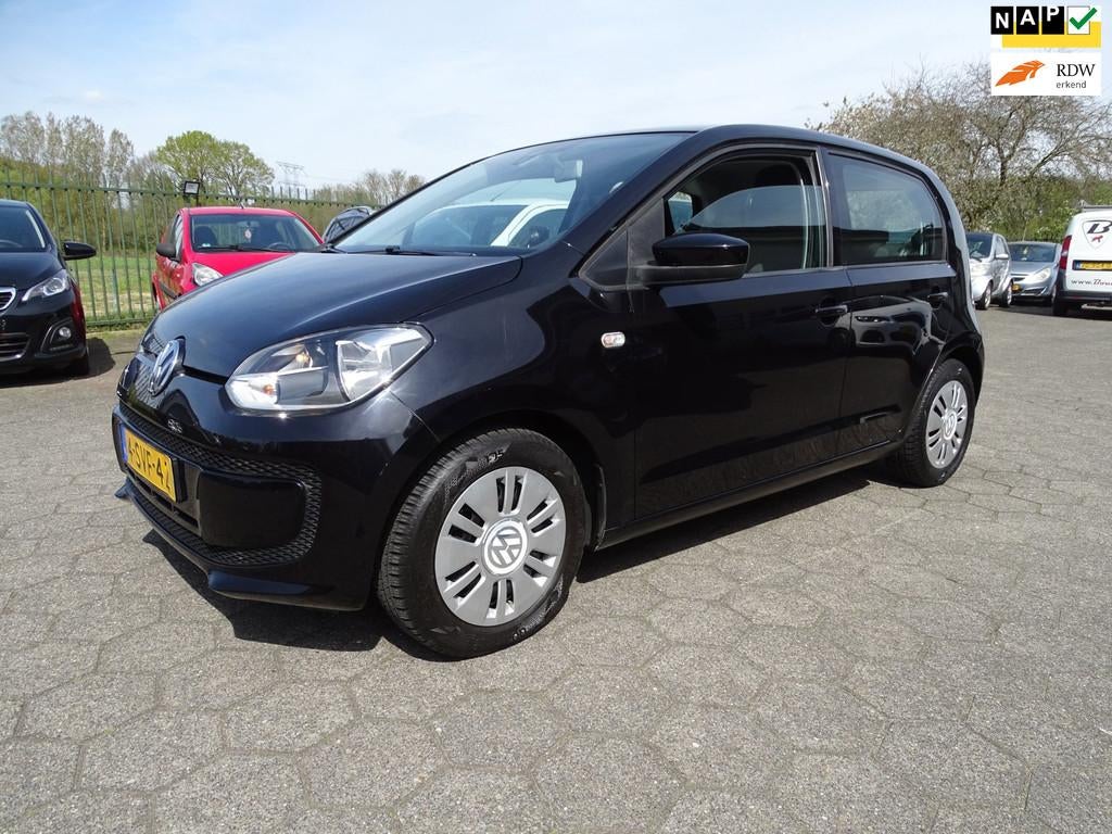 Volkswagen Up! 1.0 move up! BlueMotion AIRCO/NAV/BT/5 DEURS, Voorwielaandrijving, Euro 5, Stof, Gebruikt