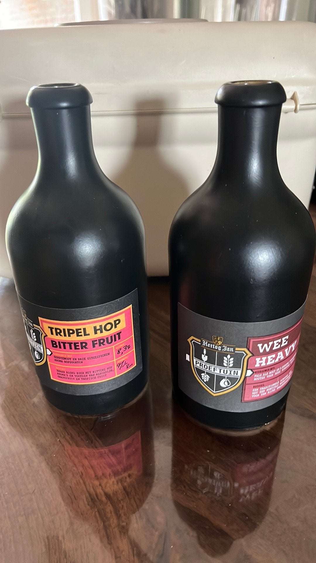 Lege bier kruikjes  9 stuks, Ophalen of Verzenden, Overige typen, Overige merken