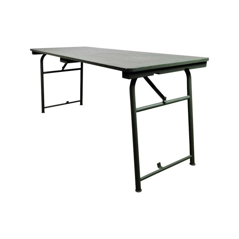 250x Vintage terras klaptafels, horeca leger tafel  3, Ophalen of Verzenden, Gebruikt