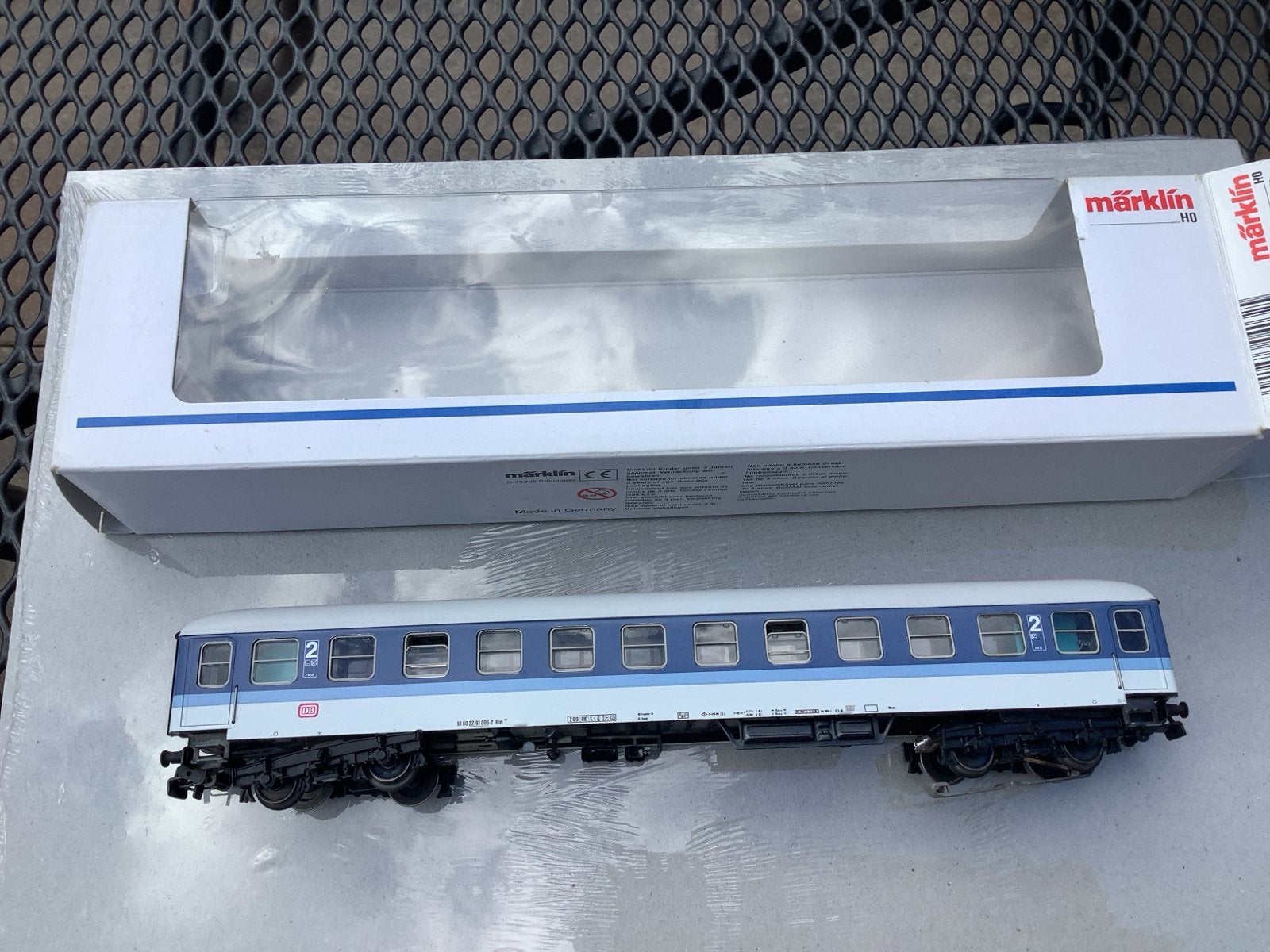 Märklin 4032 DB Personenrijtuig 2e klas, Wisselstroom, Wagon, Ophalen of Verzenden, Zo goed als nieuw