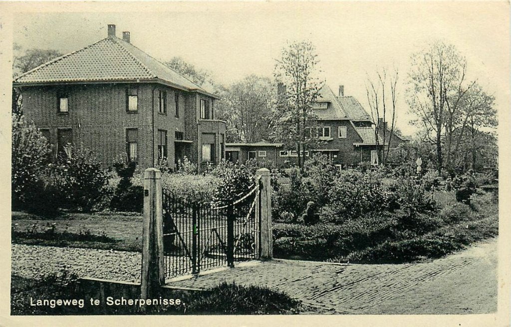 378-341-027 Scherpenisse Langeweg, Verzenden, Voor 1920, Zeeland