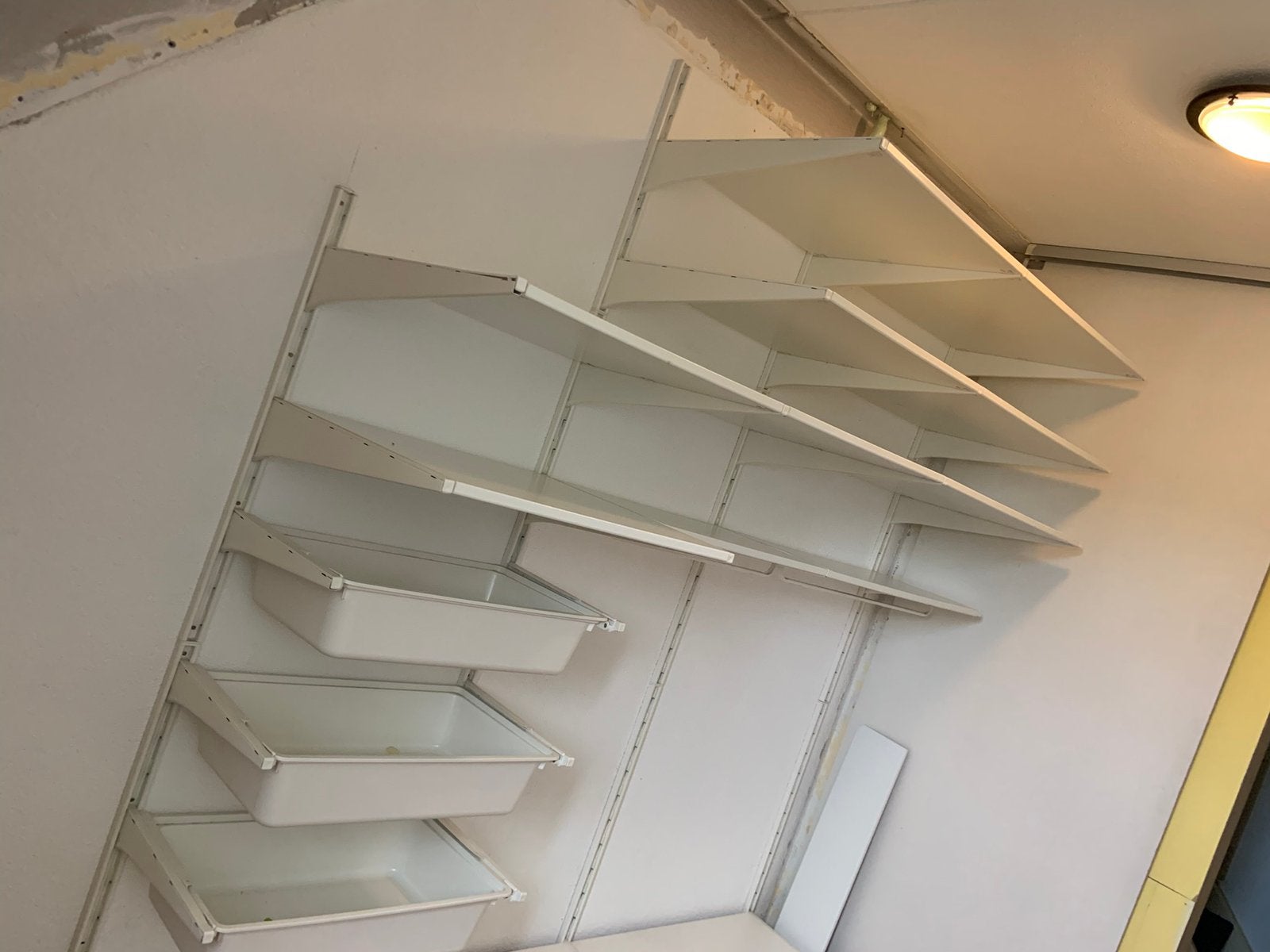 Ikea wandkast systeem Algot, Ophalen, Zo goed als nieuw