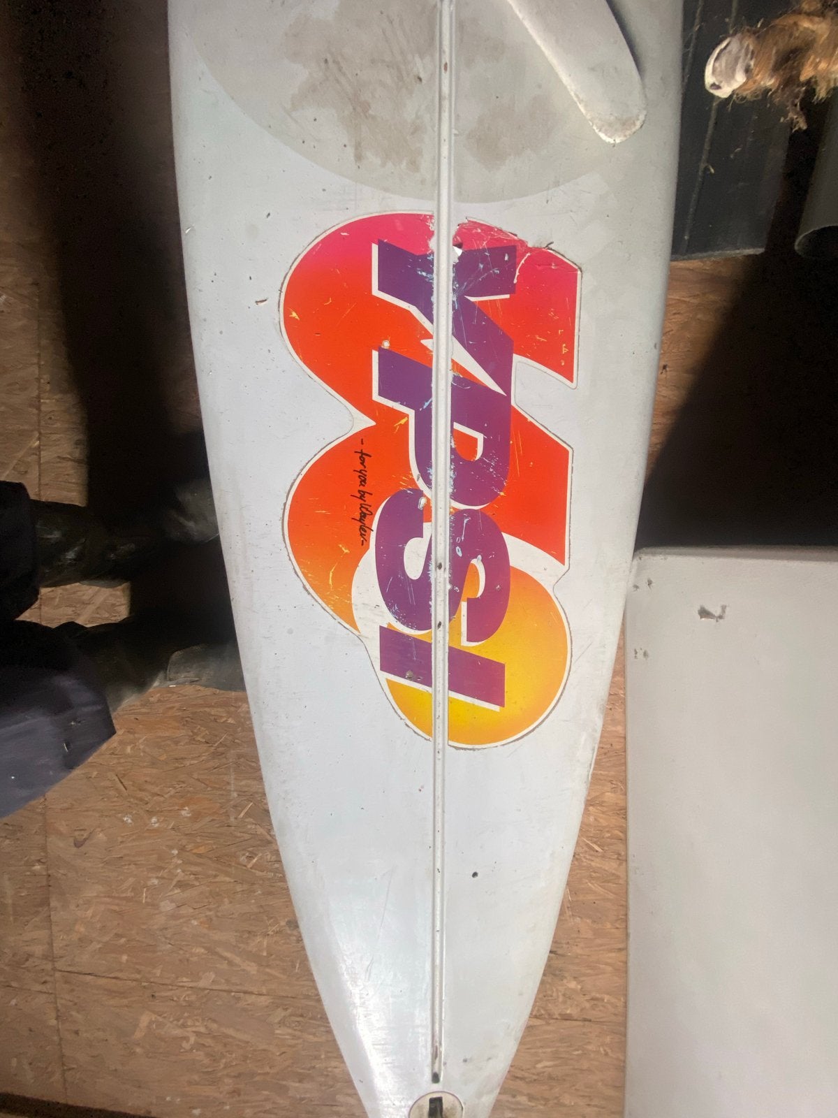 Wayler Sailboard Windsurfplank - Vintage, Watersport en Boten, Gebruikt, 300 cm of meer, Met vin(nen), Plank