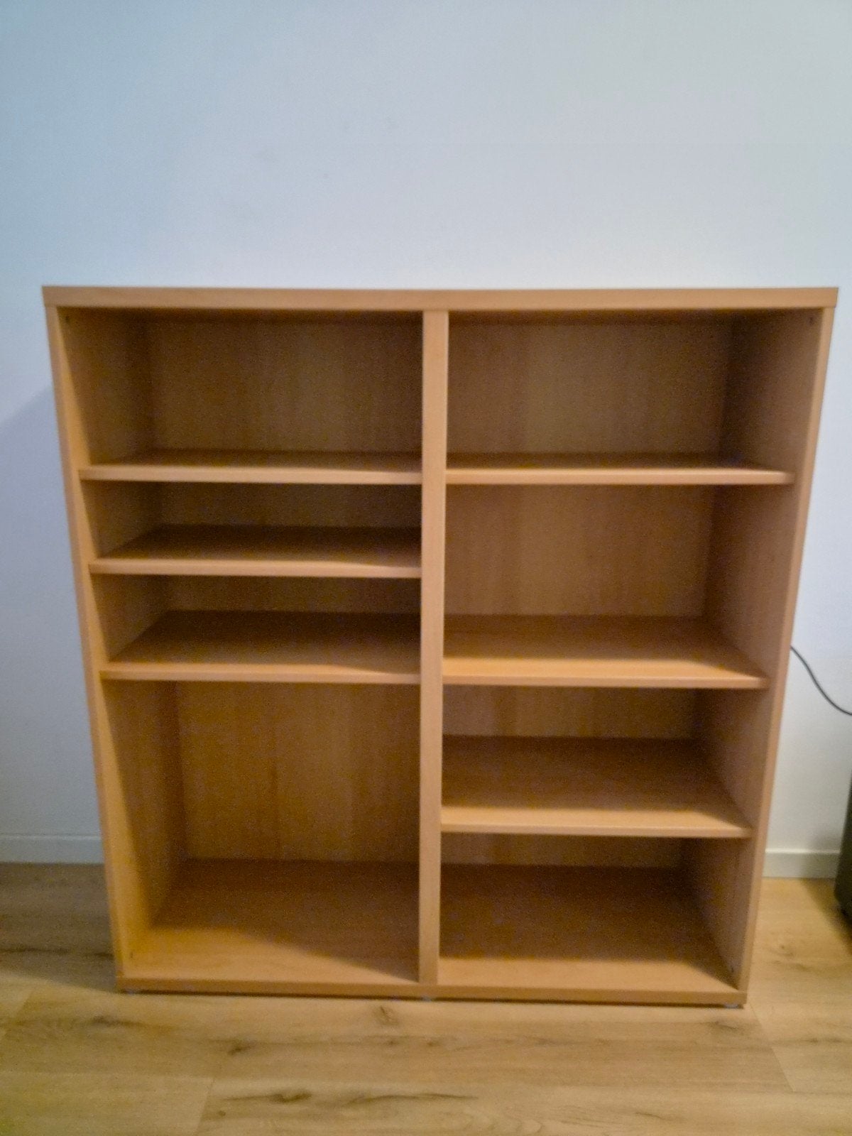 Ikea Kast met 6 planken en verstelbare poten, Met plank(en), 100 tot 150 cm, 100 tot 150 cm, Ophalen of Verzenden