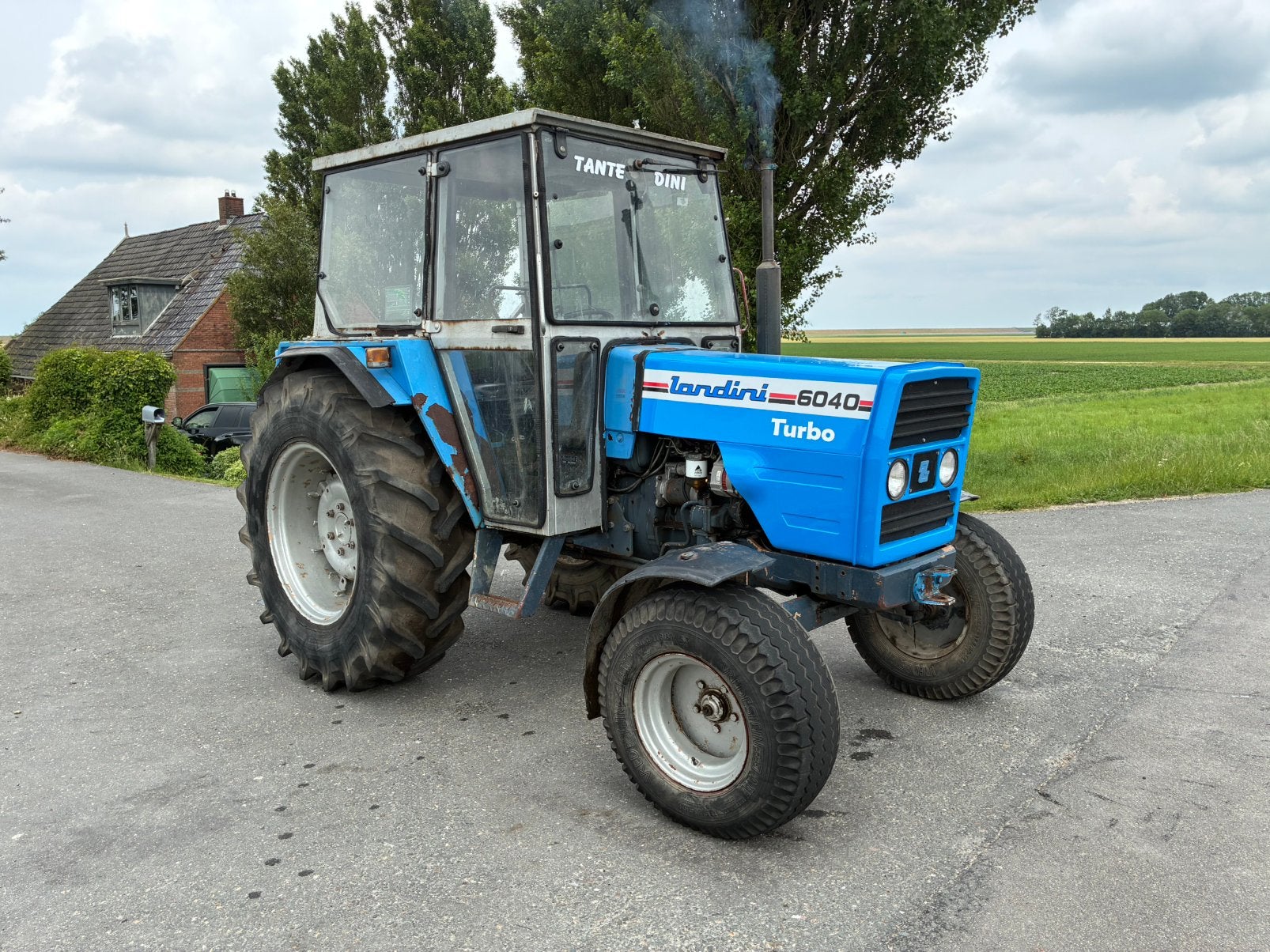Landini 6040, Zakelijke goederen, Agrarisch | Tractoren, Ophalen, Tot 2500, Oldtimer, Tot 80 Pk