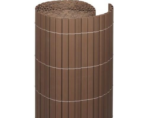 Videx Tuinscherm PVC 180 x 300 cm – Walnoot, Overige materialen, Nieuw, 200 cm of meer, Videx