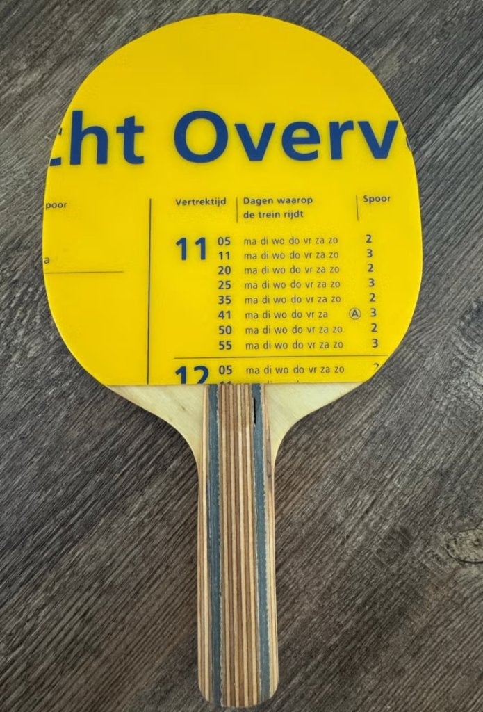 NS Tafeltennisbatje, Ophalen of Verzenden, Nieuw, Net, Batje(s) of Balletje(s)