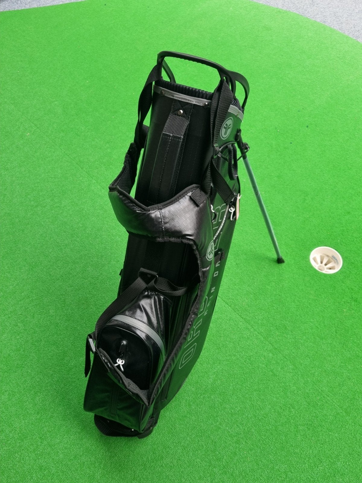 FastFold Orbiter Golftas Zwart/Grijs - Nieuw, Ophalen, Nieuw, Tas, Overige merken