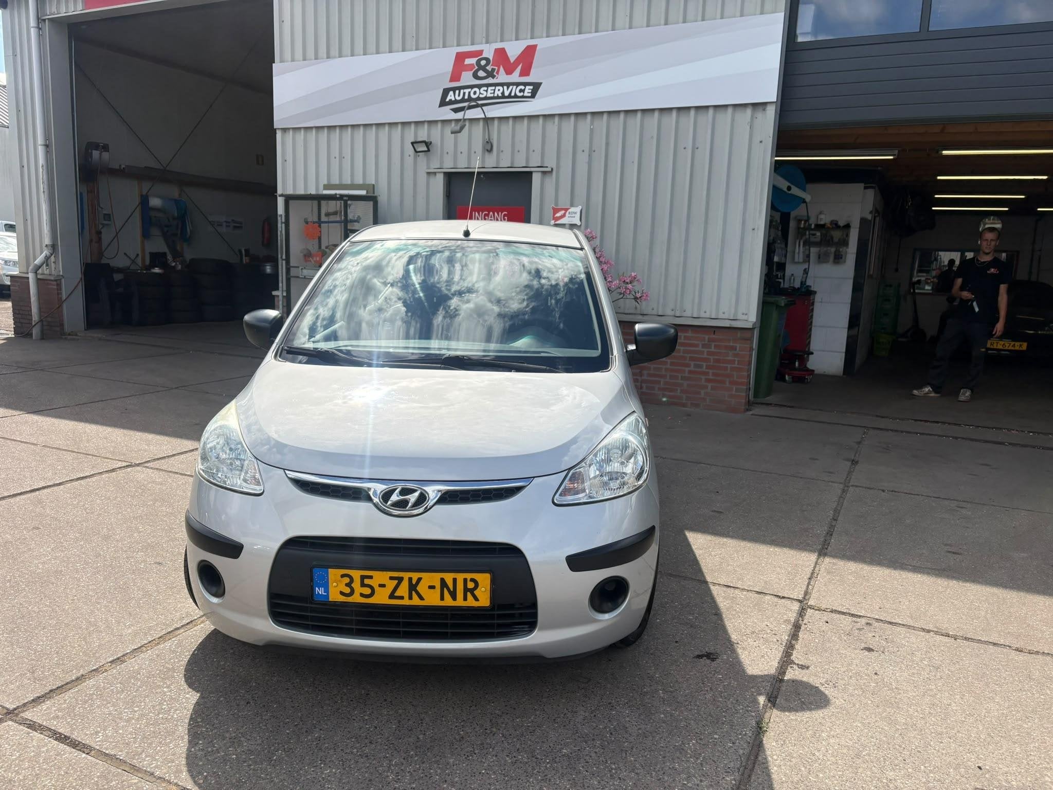 Hyundai i10 1.1 Active Cool Airco, radio, Auto's, Voorwielaandrijving, Stof, Gebruikt, 31 €/maand
