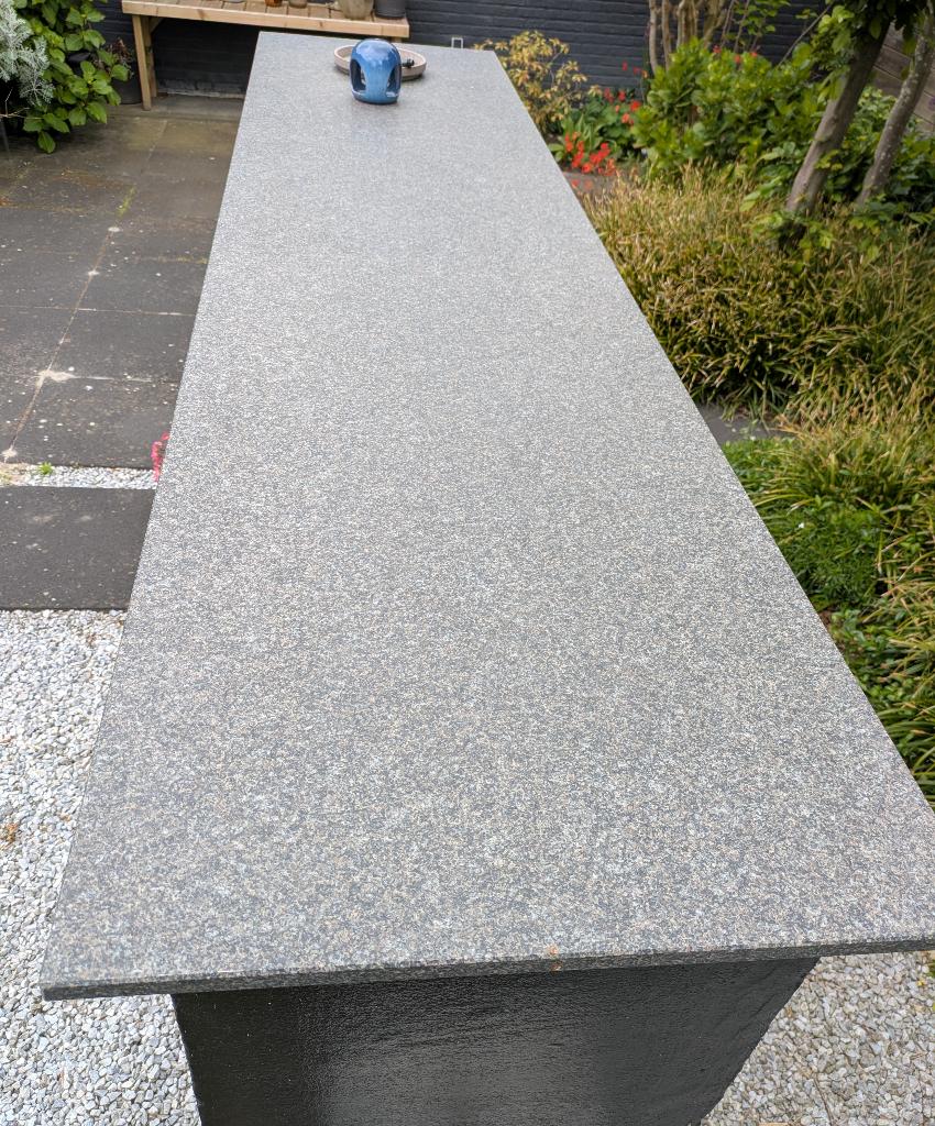 Natuurstenen plaat, Ophalen, Gebruikt