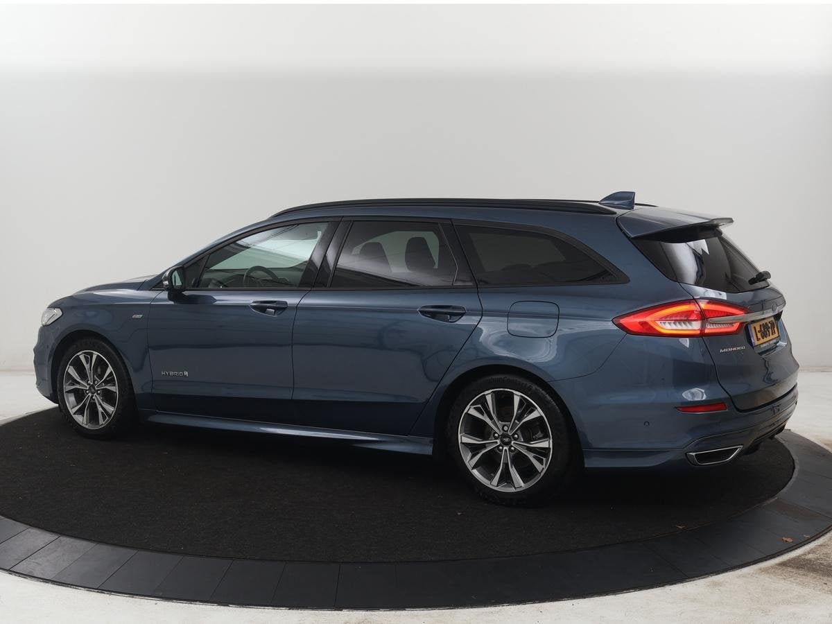 Ford Mondeo Wagon 2.0 IVCT HEV Vignale | Leder/alcantara | M, Gebruikt, 4 cilinders, Mondeo, Blauw