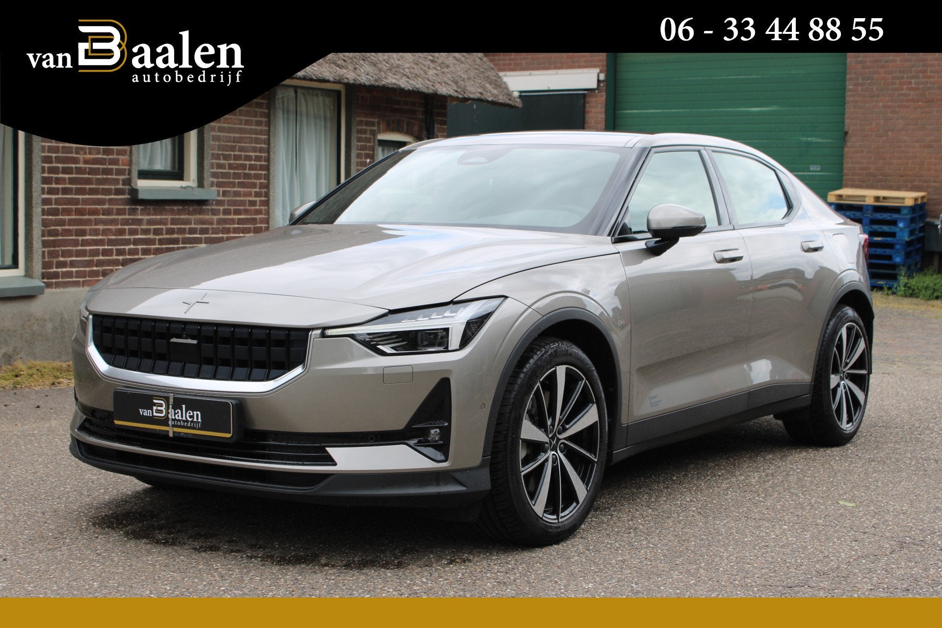 Polestar 2 Long Range Dual Motor Launch Edition 78kWhV SOh 9, Auto's, Automaat, Polestar 2, Stof, Gebruikt