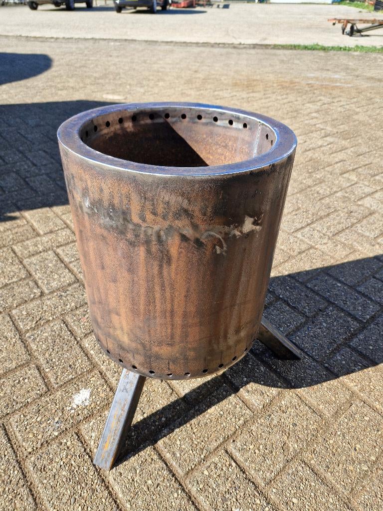 vuurkorf op hout of pellets, Ophalen, Nieuw, Vuurkorf