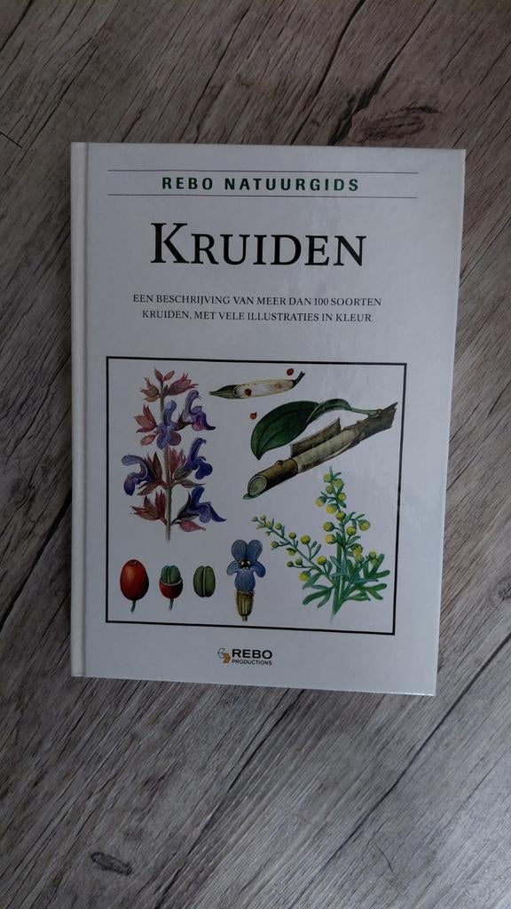 Rebo Natuurgids Kruiden, Ophalen of Verzenden, Zo goed als nieuw, Bloemen, Planten en Bomen