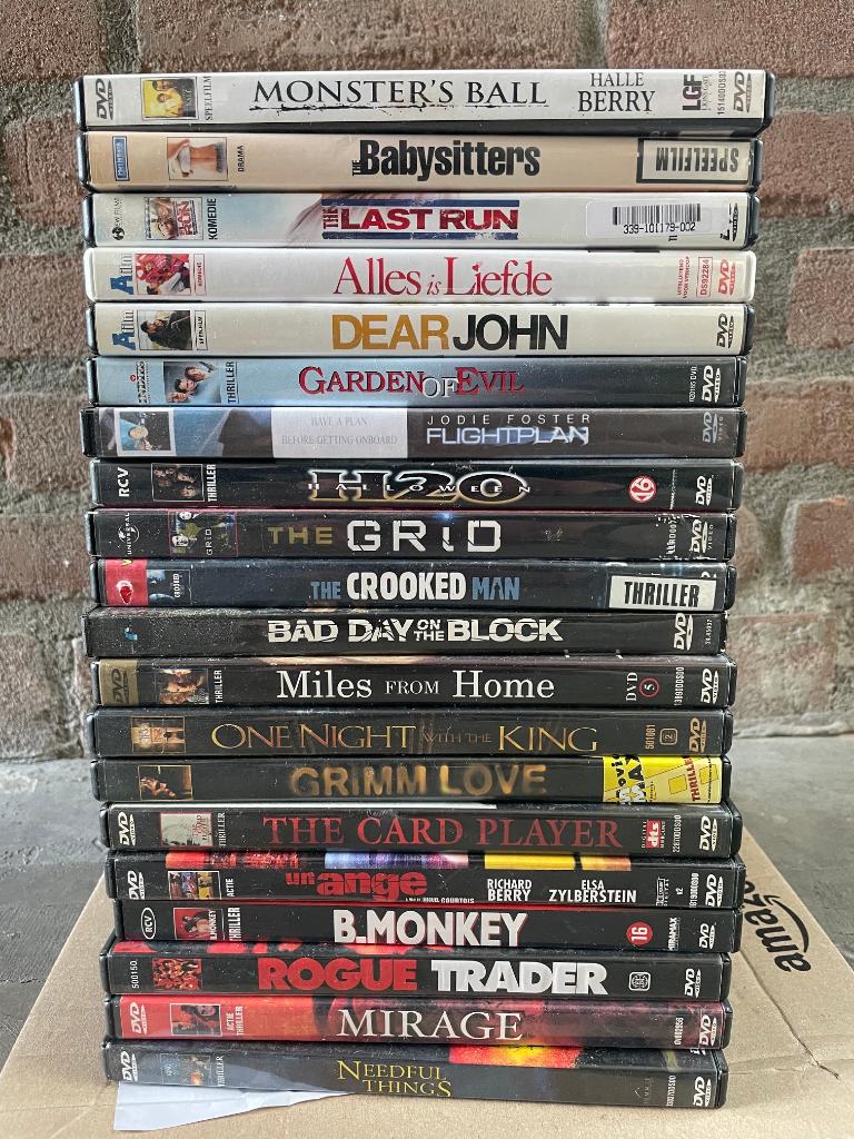 Partij DVD Films Avontuur Diverse titels (20 Stuks), Alle leeftijden, Ophalen of Verzenden, Zo goed als nieuw
