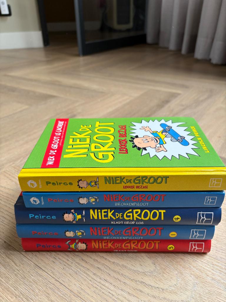Boeken Niek de Groot, Boeken, Kinderboeken | Jeugd | onder 10 jaar, Ophalen, Zo goed als nieuw, Lincoln Peirce, Fictie algemeen