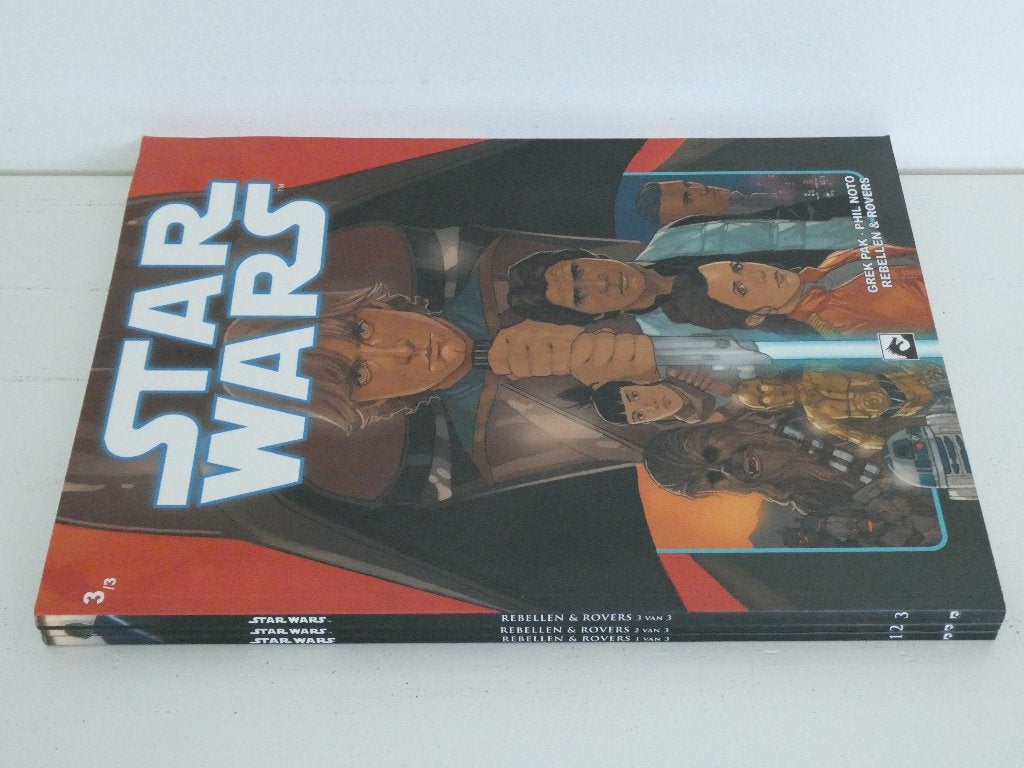 Star Wars ~ Complete serie Rebellen & Rovers 1 t/m 3, Boeken, Complete serie of reeks, Ophalen of Verzenden, Zo goed als nieuw