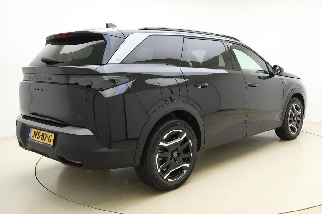 Peugeot 5008 1.6 Plug-in Hybrid 195 GT Exclusive 7-Zits l Al, Gebruikt, 4 cilinders, Zwart, Hybride Elektrisch/Benzine