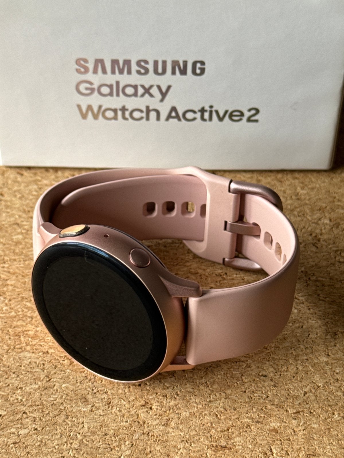 Samsung Galaxy Watch Active 2 - Roze (Zo goed als nieuw), Afstand, Ophalen of Verzenden, Zo goed als nieuw, Android