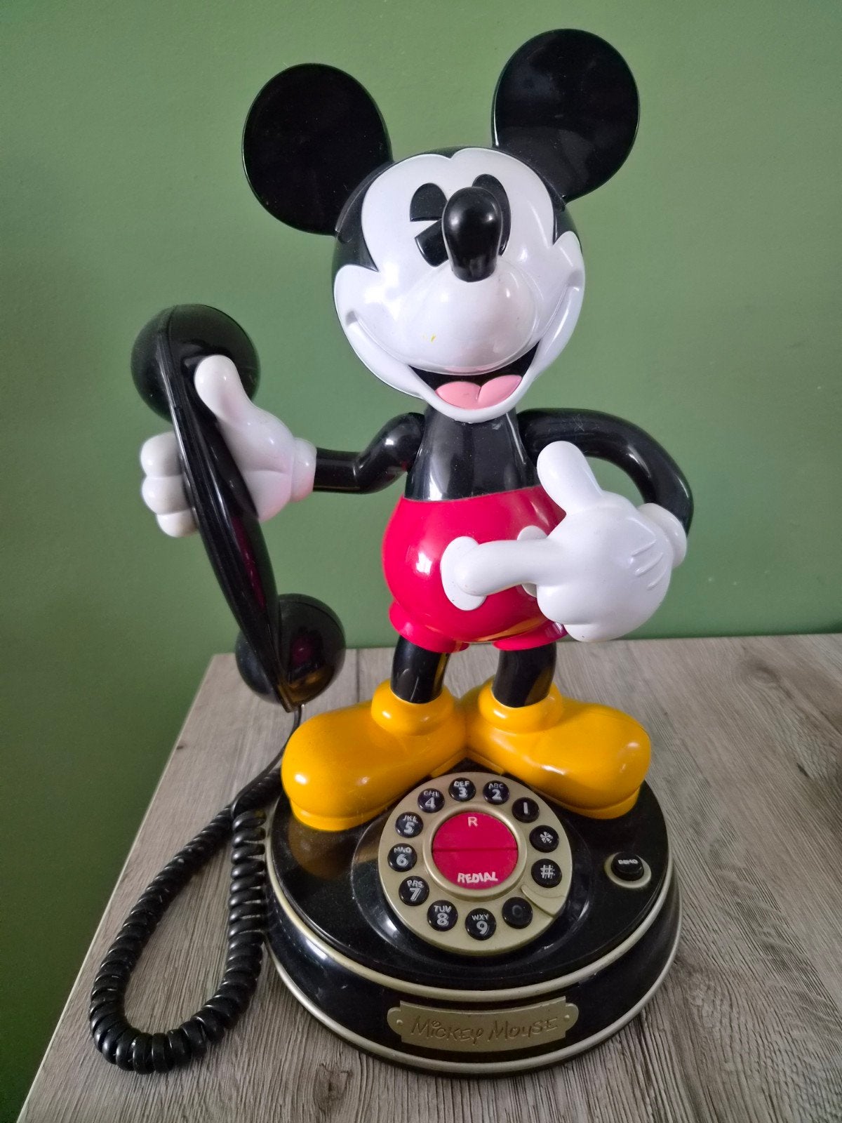 Vintage Mickey Mouse Telefoon - Disney Collectible, Ophalen, Gebruikt