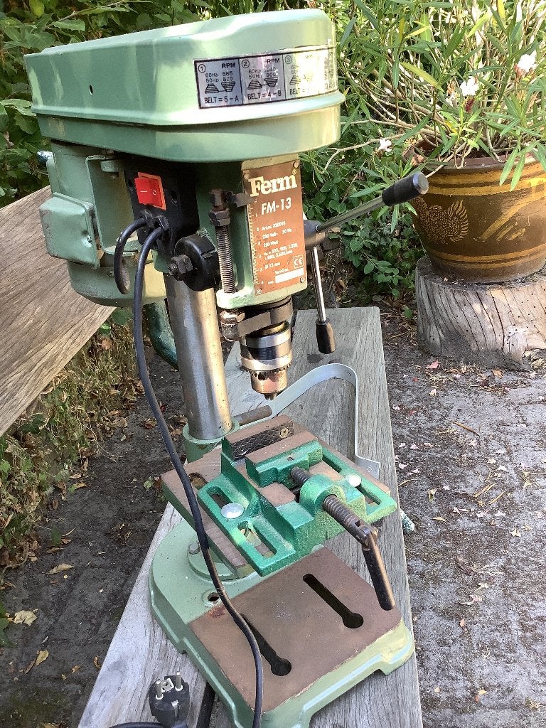 Kolomboormachine Ferm, Ophalen, Gebruikt, Minder dan 400 watt, Kolomboormachine