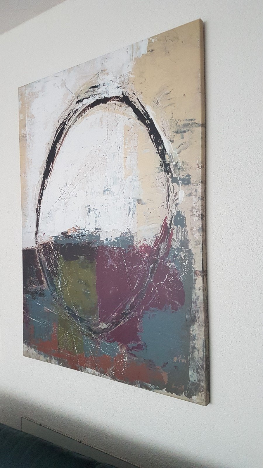 SCHILDERIJ  abstract, Ophalen