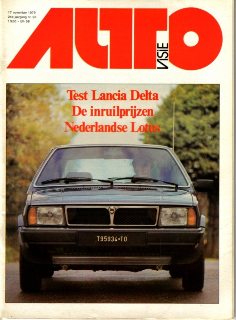 Autovisie test Lancia Delta 1500 1979, Ophalen of Verzenden, Gelezen, Overige merken