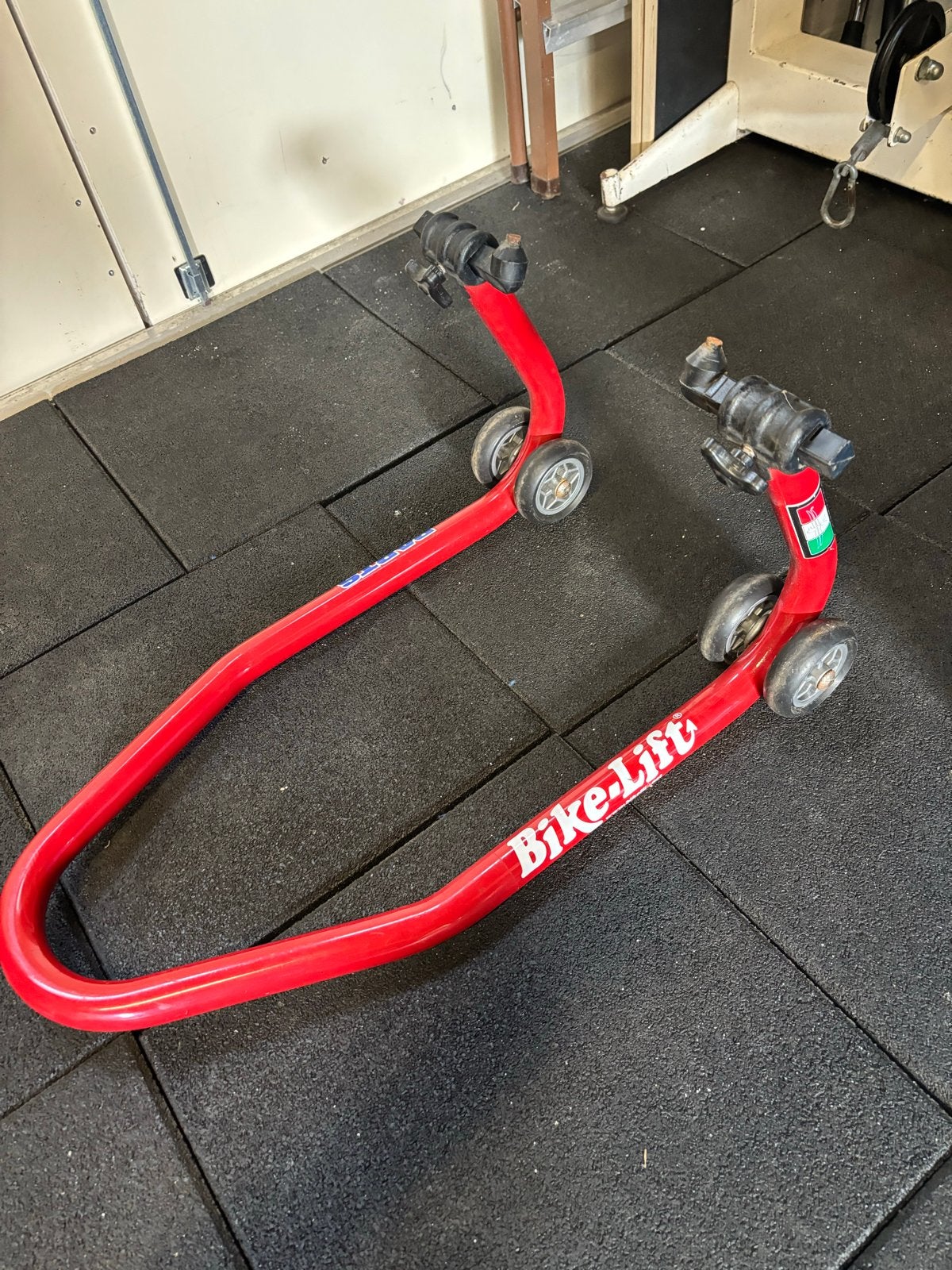 Bike lift voorwiel motor - Rood, Ophalen of Verzenden, Gebruikt