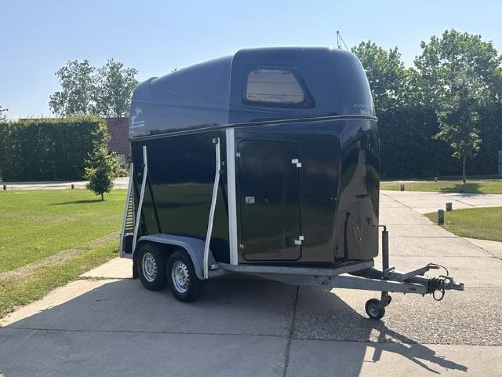XX-Trail paardentrailer ALU bodem zadelkamer TOPSTAAT, Dieren en Toebehoren, Gebruikt, Polyester, 2-paards trailer