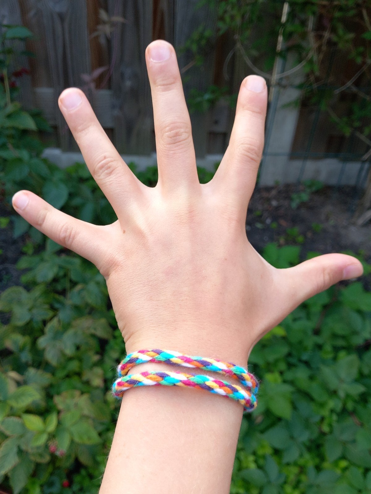 Gondas Creaties Regenboog armbandjes zie foto's handgemaakt, Ophalen of Verzenden, Nieuw, Overige kleuren, Overige materialen