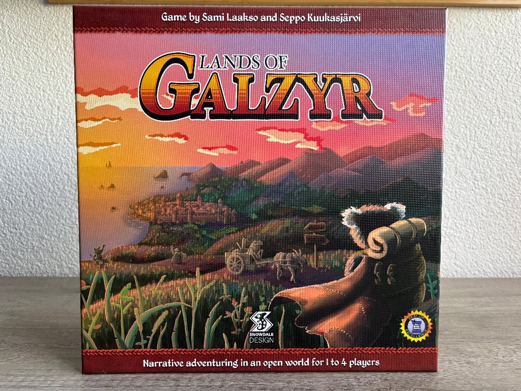 Lands of Galzyr, Een of twee spelers, Ophalen of Verzenden, Zo goed als nieuw, Snowdale Design