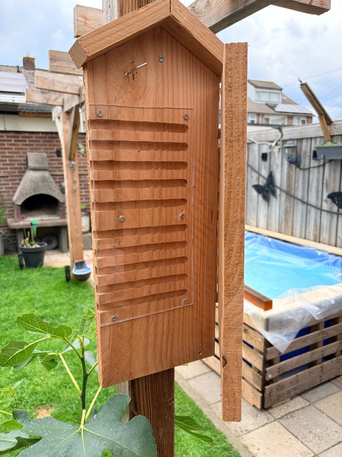 Bijen observatie hotel van douglash hout, Tuin en Terras, Ophalen of Verzenden, Nieuw
