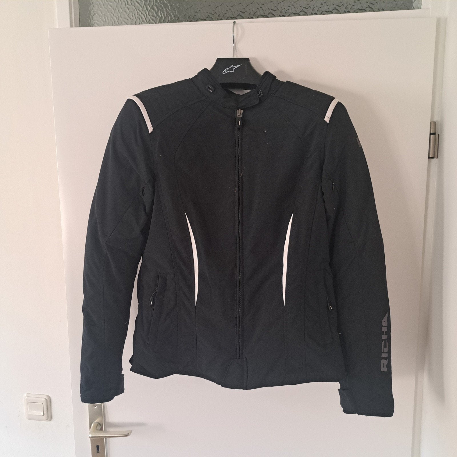 Richa motorjas incl protectie (DXL), Motoren, Ophalen, Tweedehands, Jas | textiel
