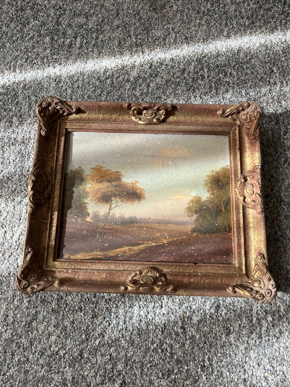 Antiek/oud landschapsschilderij DB.K – ca. 1910–1940, Ophalen