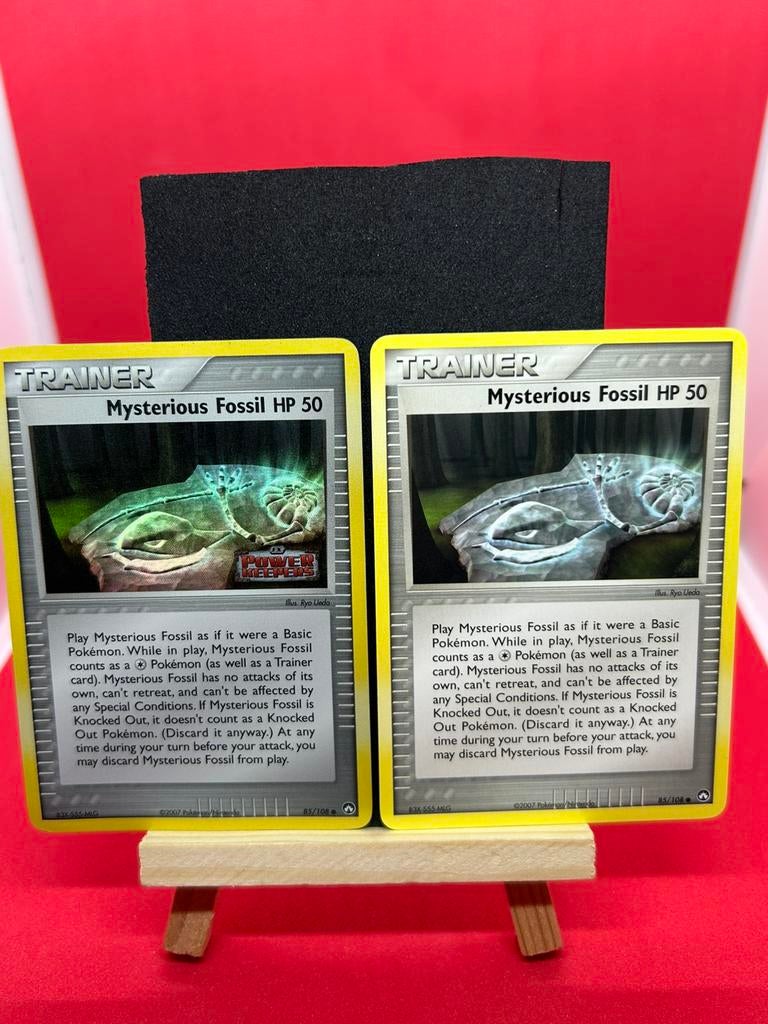 Mysterious Fossil 85/108 Power Keepers +Stamped Reverse Holo, Ophalen of Verzenden, Zo goed als nieuw