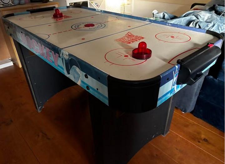 air hockey tafel 120 x 70 x 82, Ophalen, Zo goed als nieuw