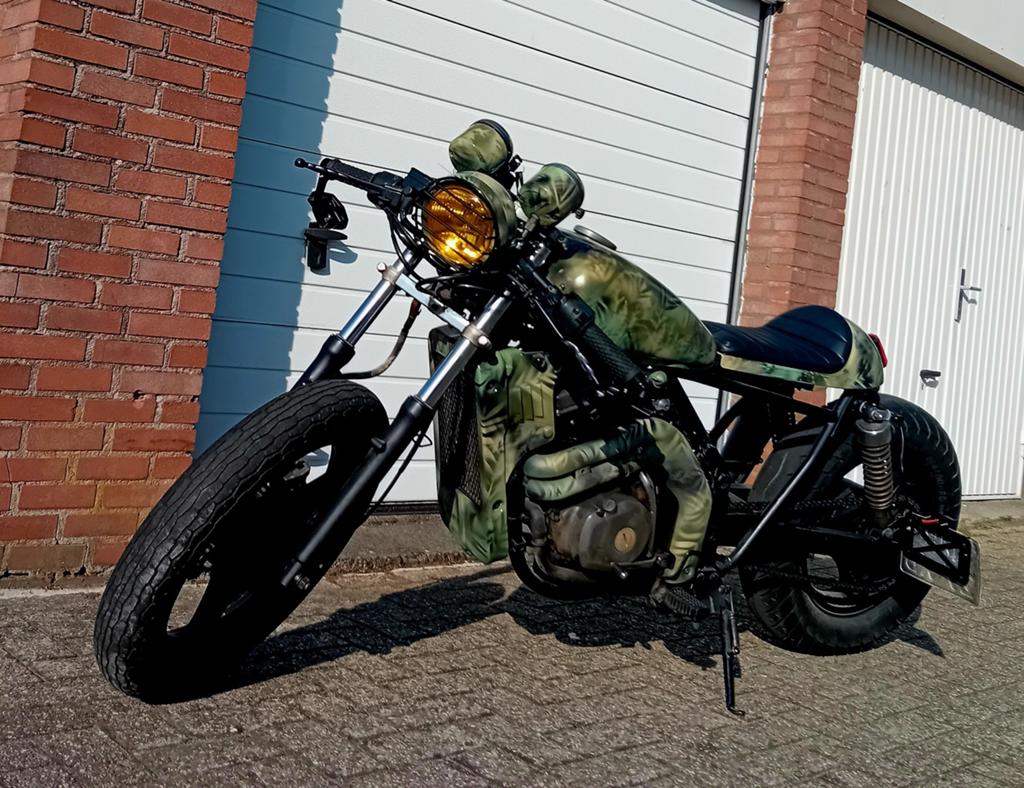 Kawasaki el250 caferacer. A2.RUILEN?, Motoren, Particulier, Naked bike