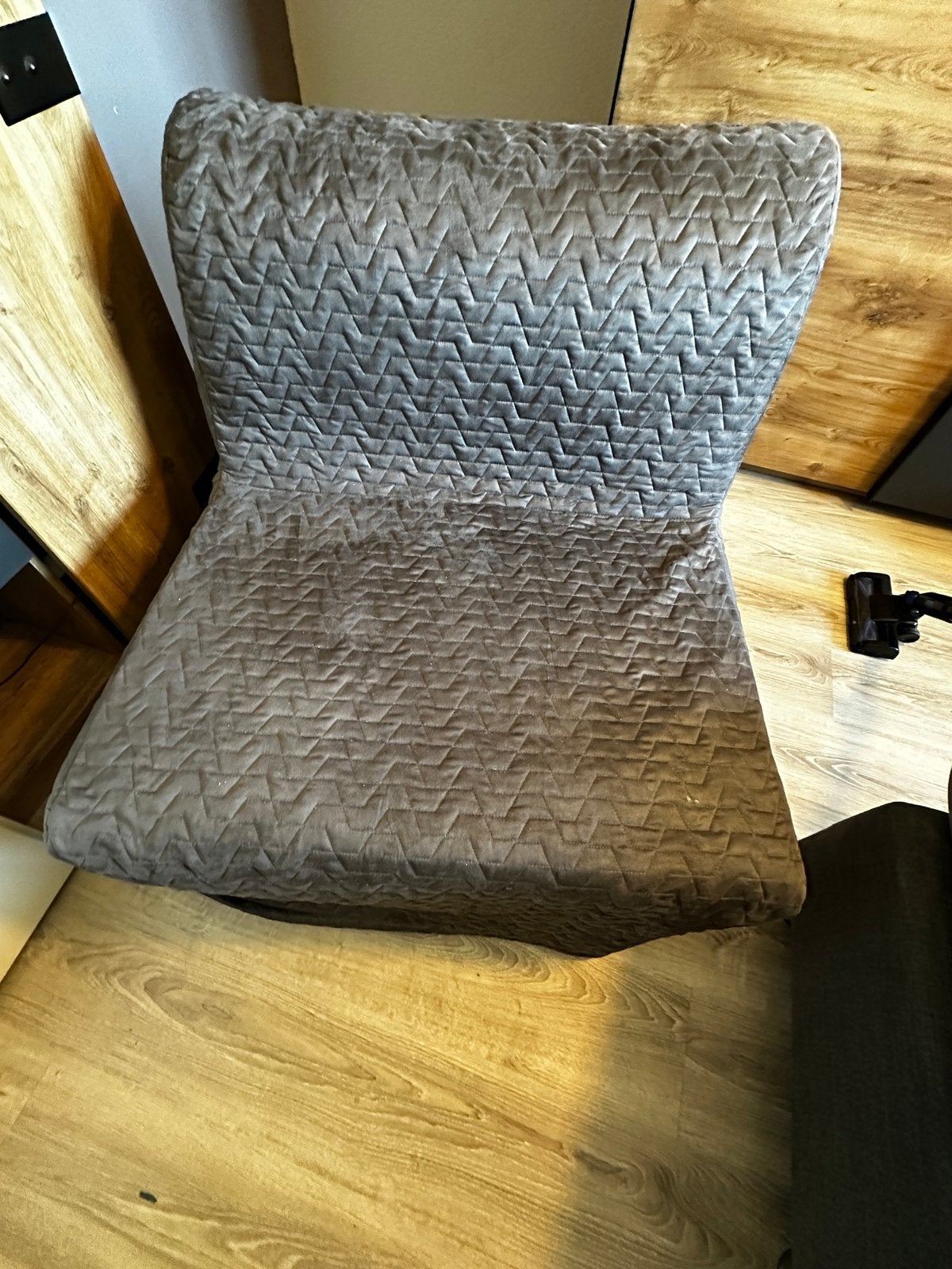 IKEA LYCKSELE slaapfauteuil - 80x100 cm, Ophalen, Gebruikt, Eenpersoons, 190 cm of minder