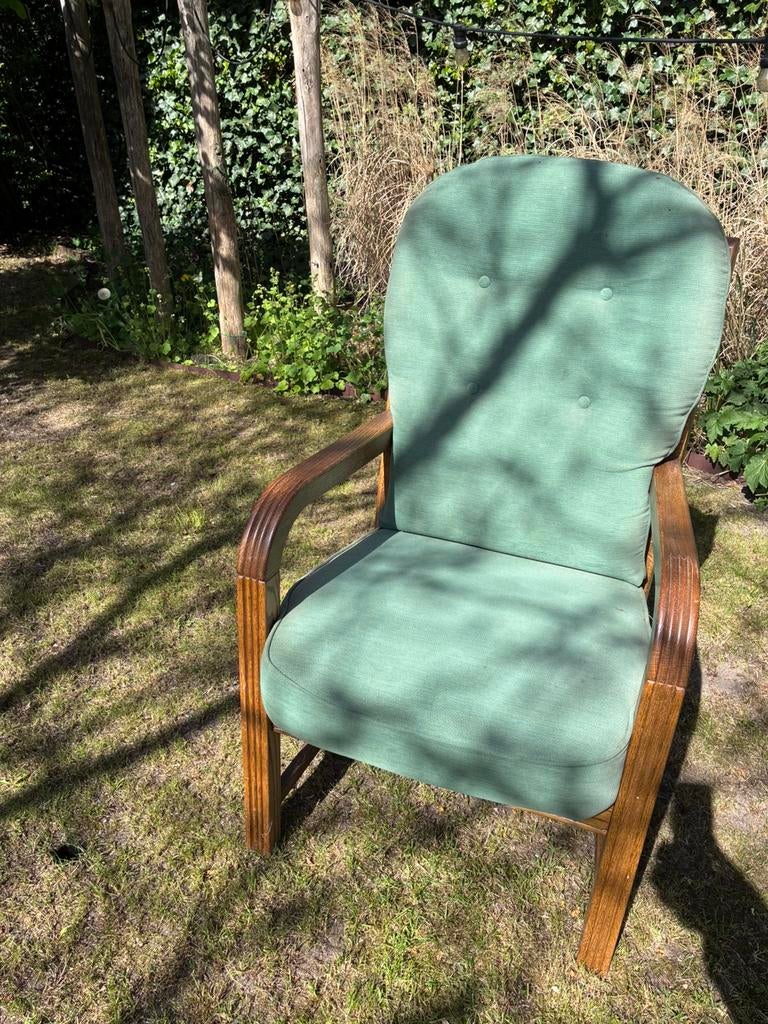 Fauteuil - meubelfabriek Oisterwijk, Huis en Inrichting, Ophalen, Gebruikt, Minder dan 75 cm, 75 tot 100 cm