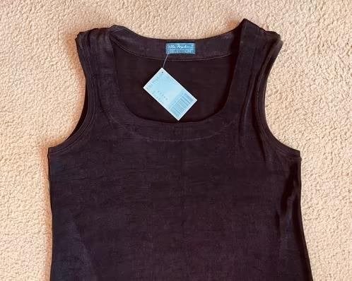 Ulla Popken lange jurk NIEUW maat 46 [v], Bruin, Maat 46/48 (XL) of groter, Nieuw, Ophalen of Verzenden