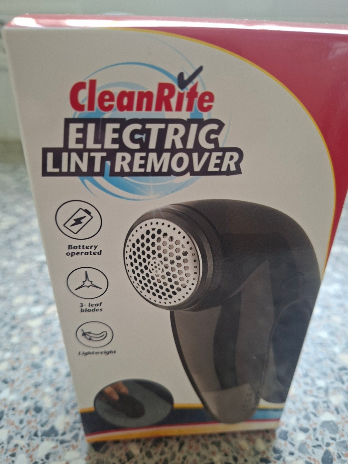 CleanRite Elektrische Pluizenverwijderaar - Batterijgevoed, Witgoed en Apparatuur, Ophalen of Verzenden