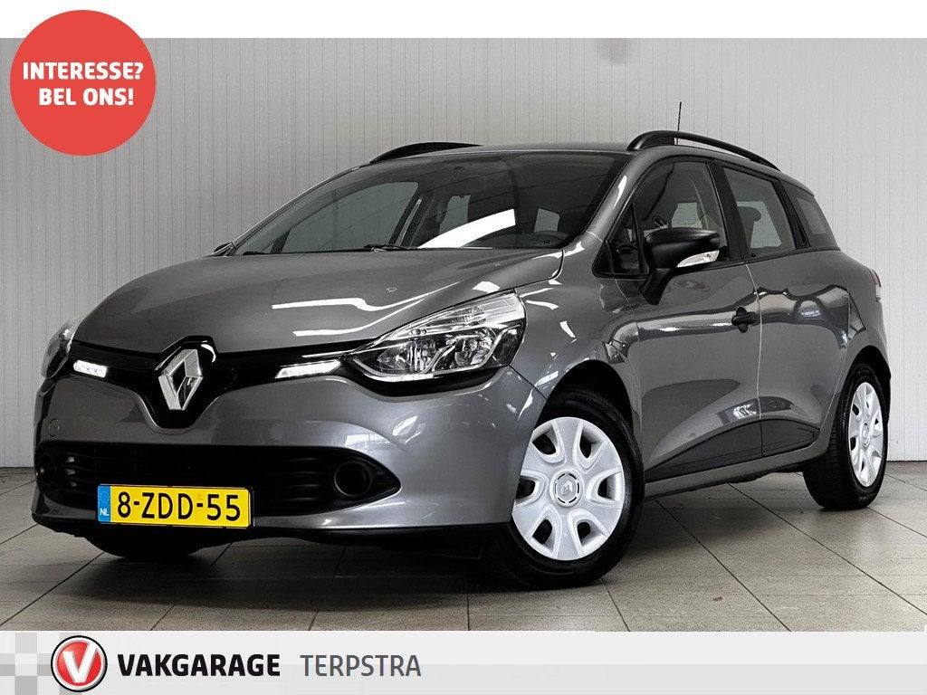 Renault Clio Estate 0.9 TCe Authentique/ Trekhaak/ Airco/ Cr, Voorwielaandrijving, Stof, Zwart, Start-stop-systeem