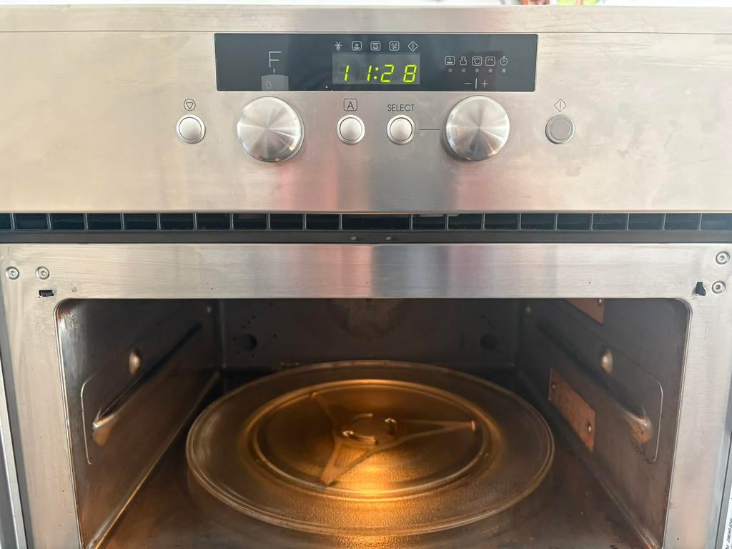 Bauknecht EMCHD 6244 inbouw combimagnetron!, Witgoed en Apparatuur, Ovens, Ophalen, Gebruikt, Hete lucht, Oven met grill