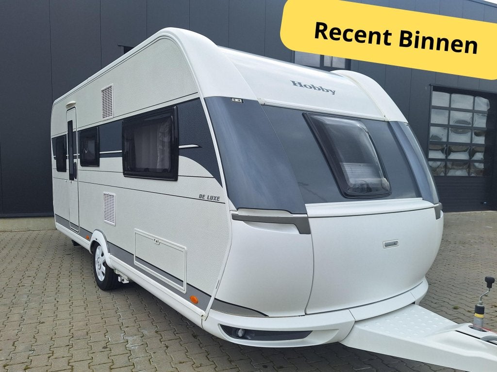Hobby de Luxe 495 UL - TopStaat - Mover - 1ste Eigenaar, Caravans en Kamperen, Rondzit, Hobby, Particulier, 5 tot 6 meter
